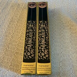 SET OF 2! NIB Tarte Black Maneater Mascara Black